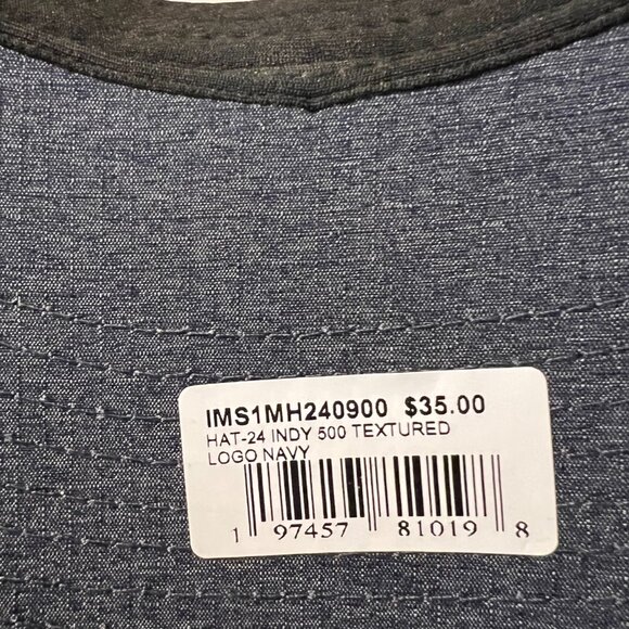 2024 Indy 500 Textured Logo Adjustable Hat NWT OS''' - Picture 4 of 4